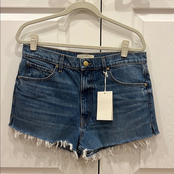 Ulla Johnson Pants - ULLA JOHNSON The Ivy Short in Danube Medium Indigo Wash Size 30